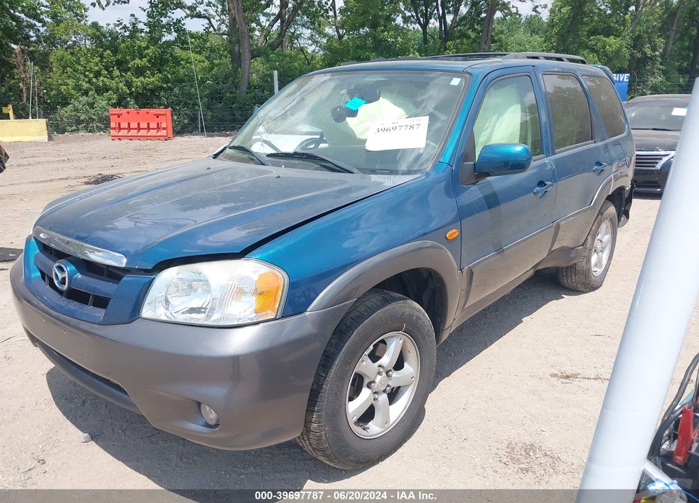 2005 MAZDA TRIBUTE S VIN: 4F2CZ96115KM04279