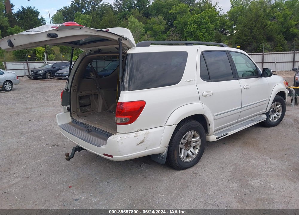 2007 TOYOTA SEQUOIA VIN: 5TDBT48A47S280193