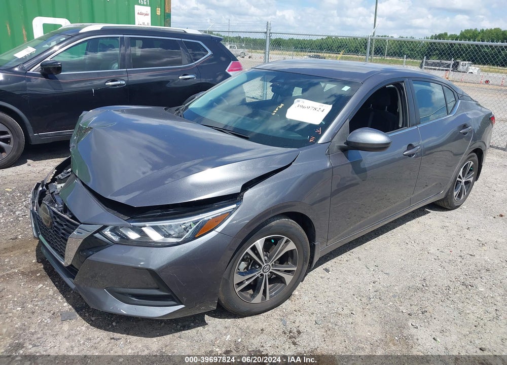 2021 NISSAN SENTRA SV XTRONIC CVT VIN: 3N1AB8CV1MY291692