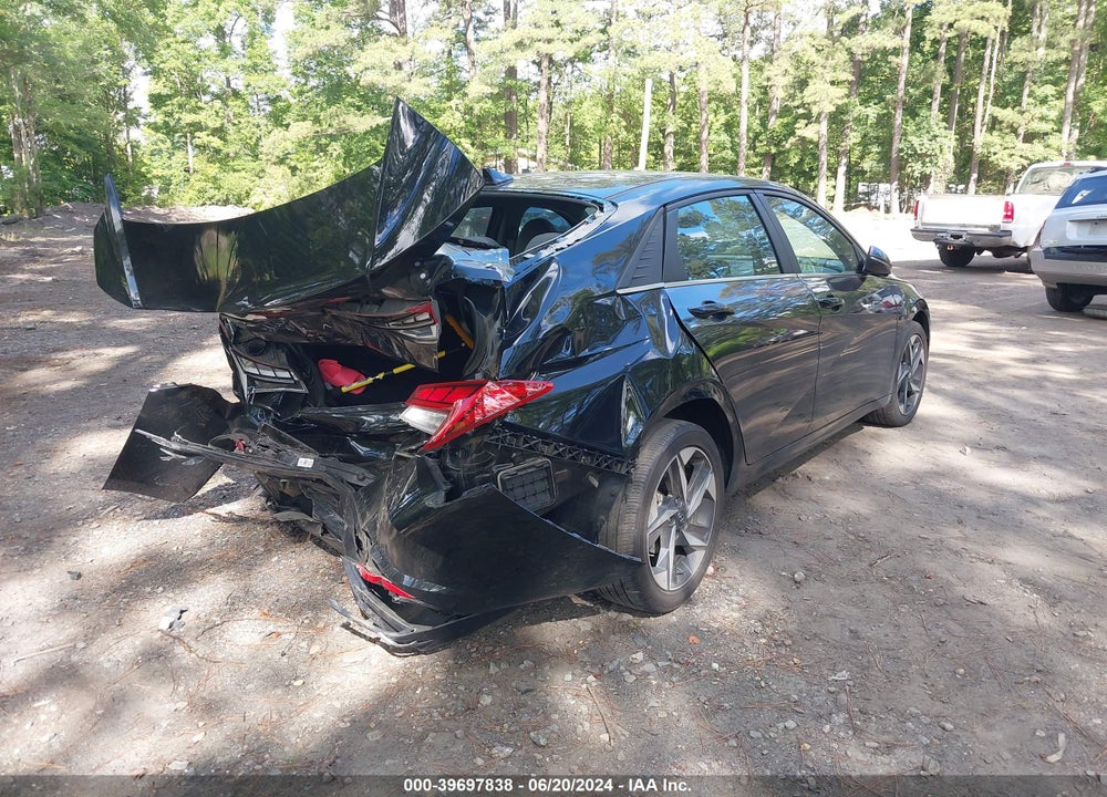 2022 HYUNDAI ELANTRA SEL VIN: 5NPLN4AGXNH068589