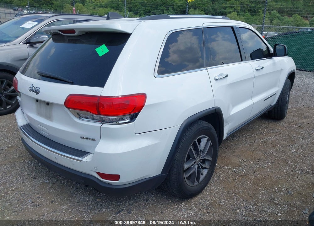 2018 JEEP GRAND CHEROKEE LIMITED 4X4 VIN: 1C4RJFBG7JC278671