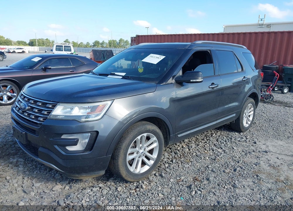 2016 FORD EXPLORER XLT VIN: 1FM5K7DH8GGD10144
