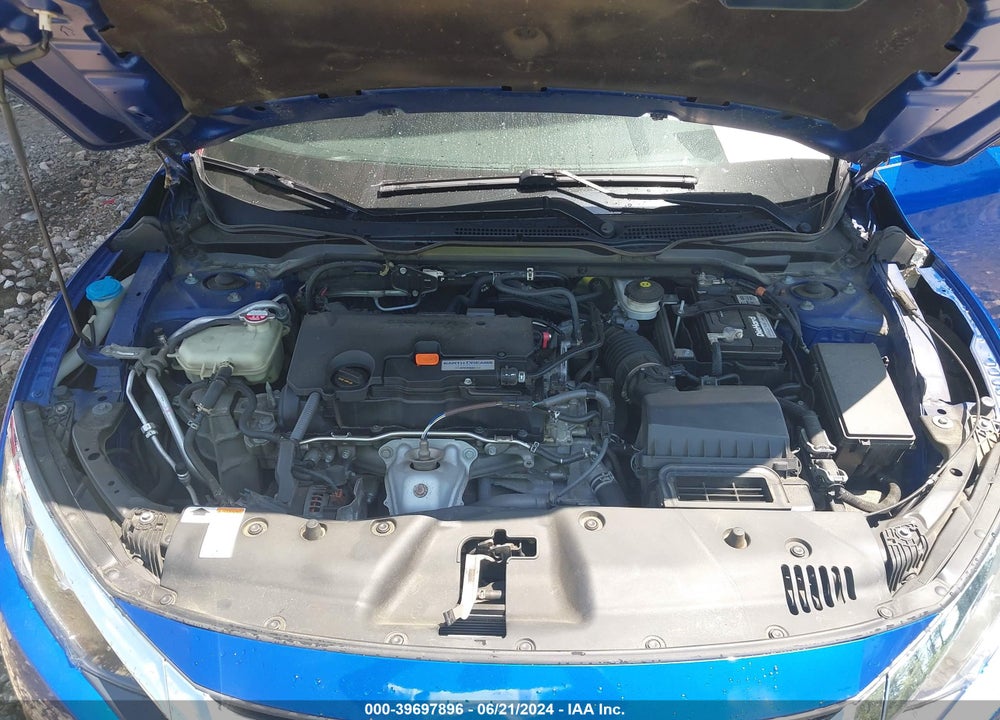 2018 HONDA CIVIC EX VIN: 2HGFC2F87JH544780