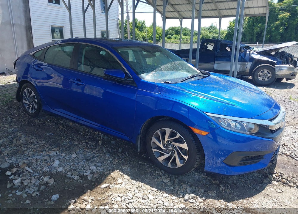 2018 HONDA CIVIC EX VIN: 2HGFC2F87JH544780