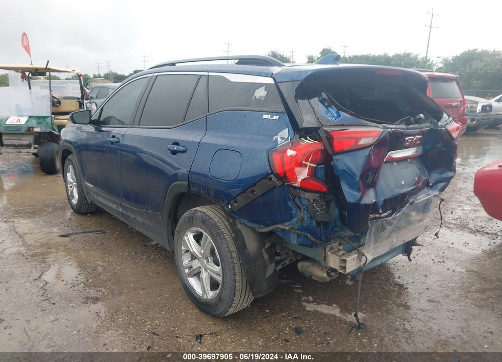 2021 GMC TERRAIN FWD SLE VIN: 3GKALMEV4ML308681
