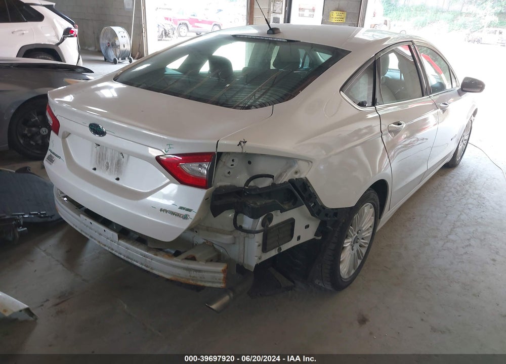 2016 FORD FUSION HYBRID SE VIN: 3FA6P0LU3GR118712