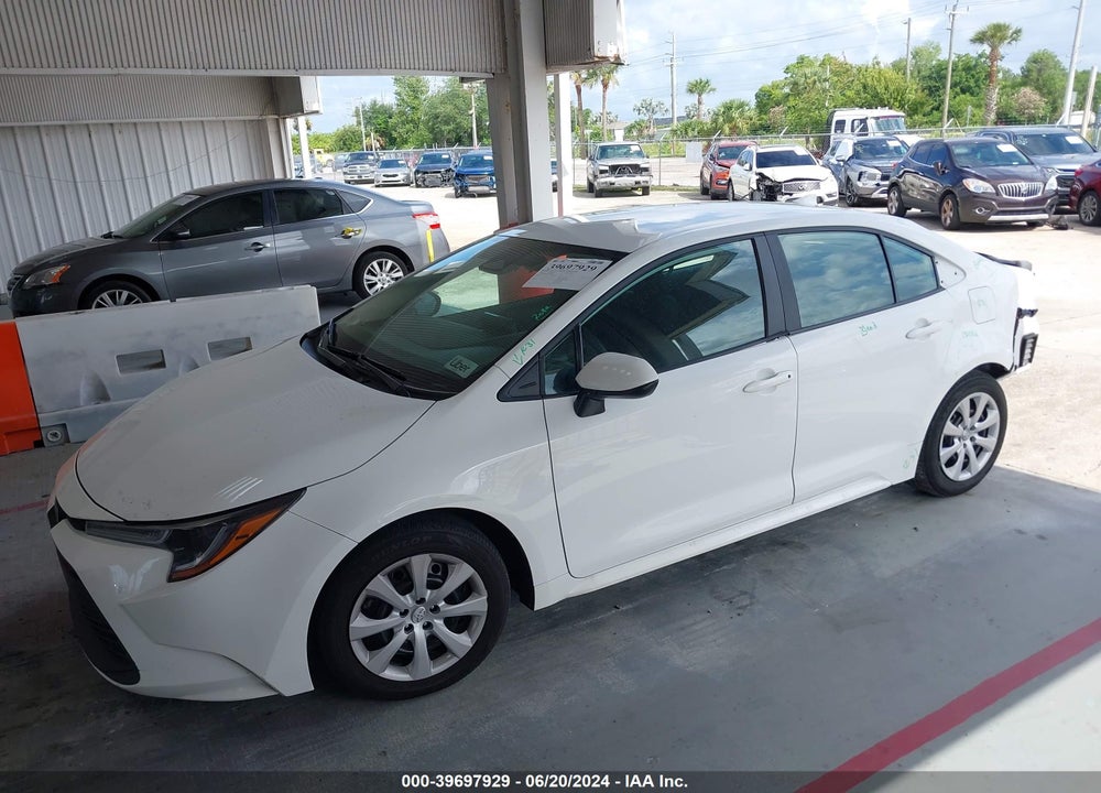 2023 TOYOTA COROLLA LE VIN: 5YFB4MDE1PP060167