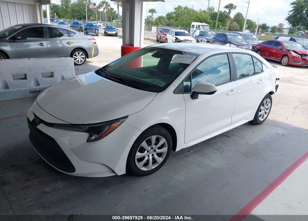2023 TOYOTA COROLLA LE VIN: 5YFB4MDE1PP060167