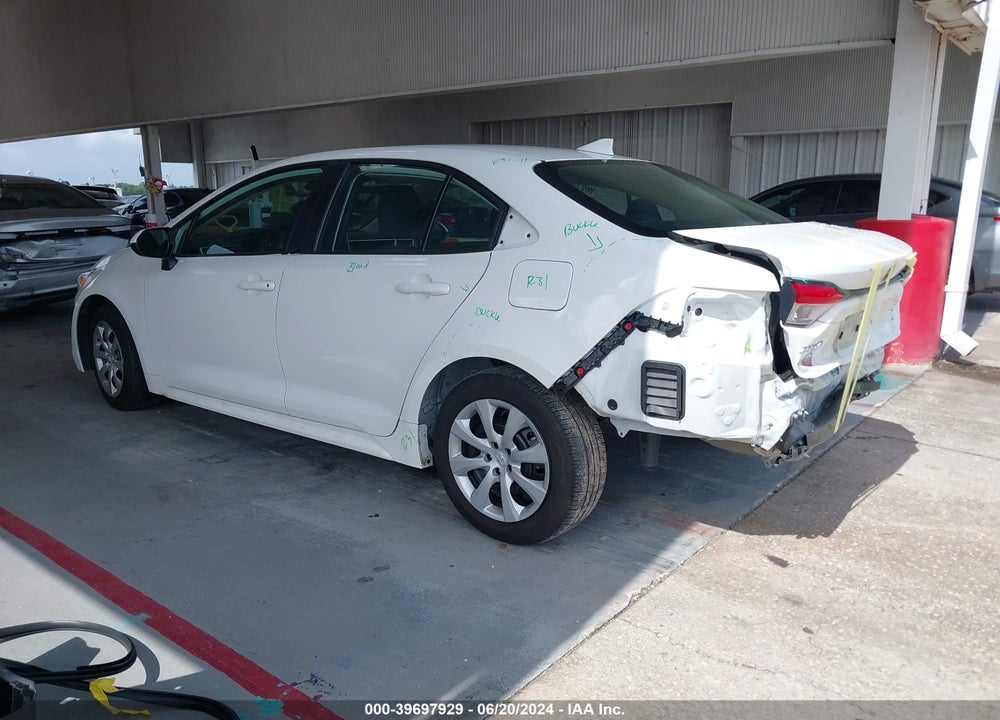 2023 TOYOTA COROLLA LE VIN: 5YFB4MDE1PP060167