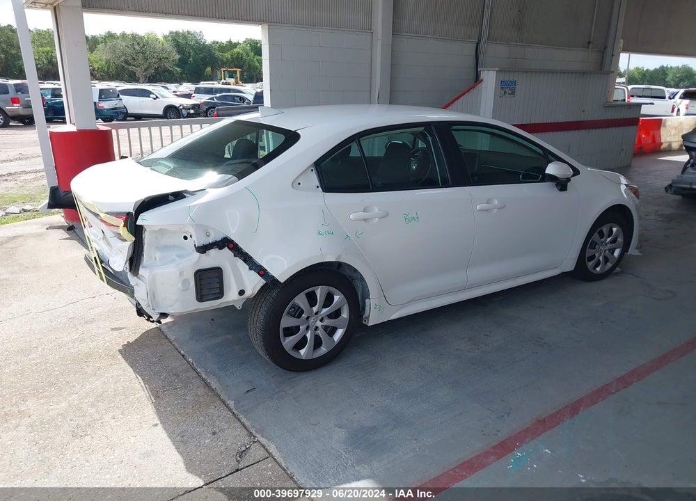 2023 TOYOTA COROLLA LE VIN: 5YFB4MDE1PP060167