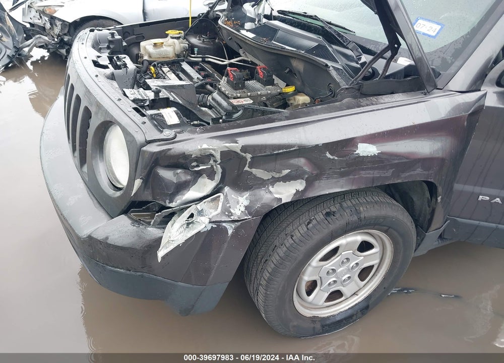 2014 JEEP PATRIOT SPORT VIN: 1C4NJPBAXED812455