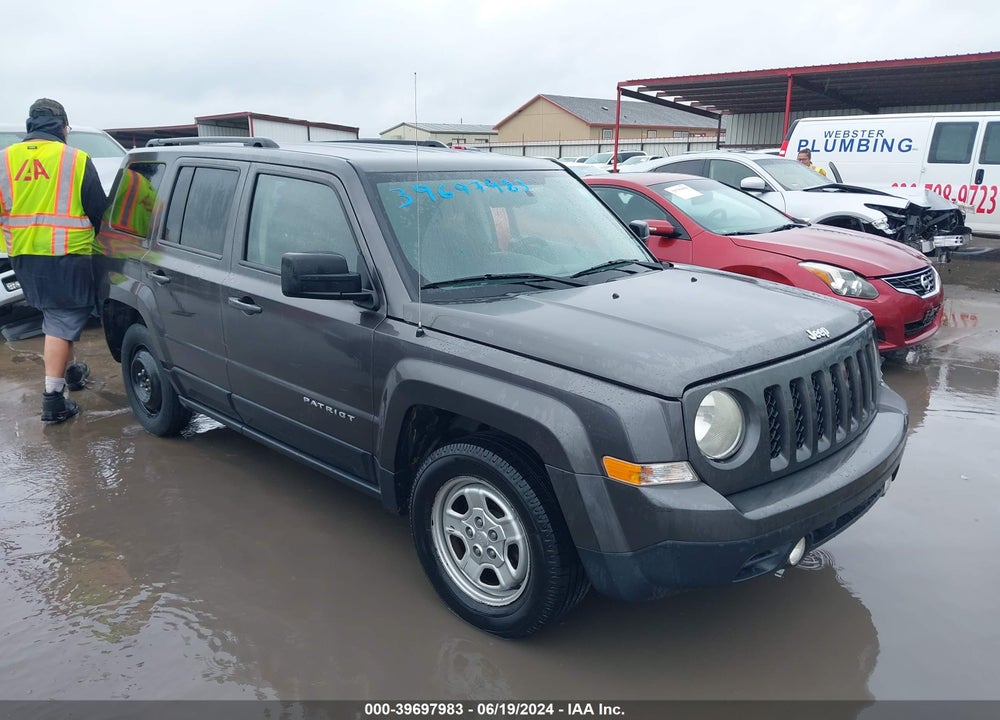 2014 JEEP PATRIOT SPORT VIN: 1C4NJPBAXED812455