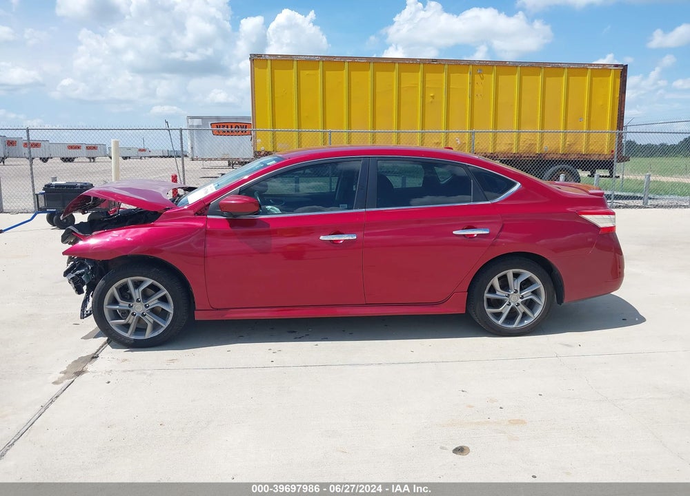 2014 NISSAN SENTRA SR VIN: 3N1AB7AP7EL622305