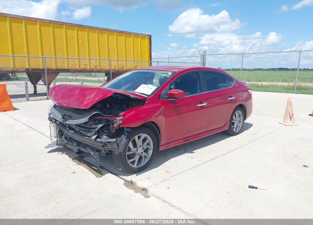 2014 NISSAN SENTRA SR VIN: 3N1AB7AP7EL622305