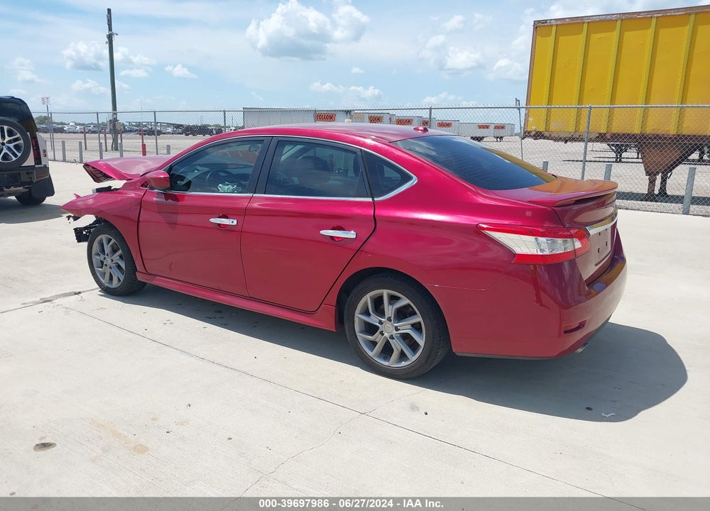 2014 NISSAN SENTRA SR VIN: 3N1AB7AP7EL622305