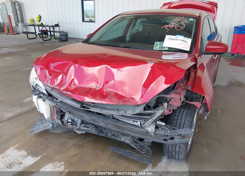 2014 NISSAN SENTRA SR VIN: 3N1AB7AP7EL622305