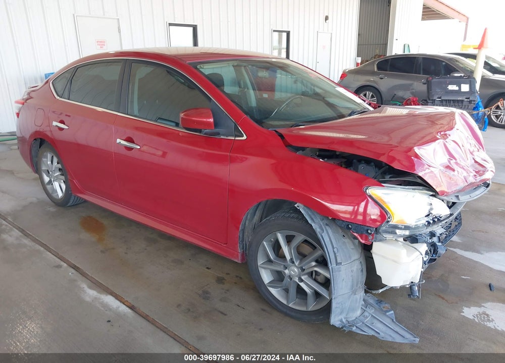 2014 NISSAN SENTRA SR VIN: 3N1AB7AP7EL622305
