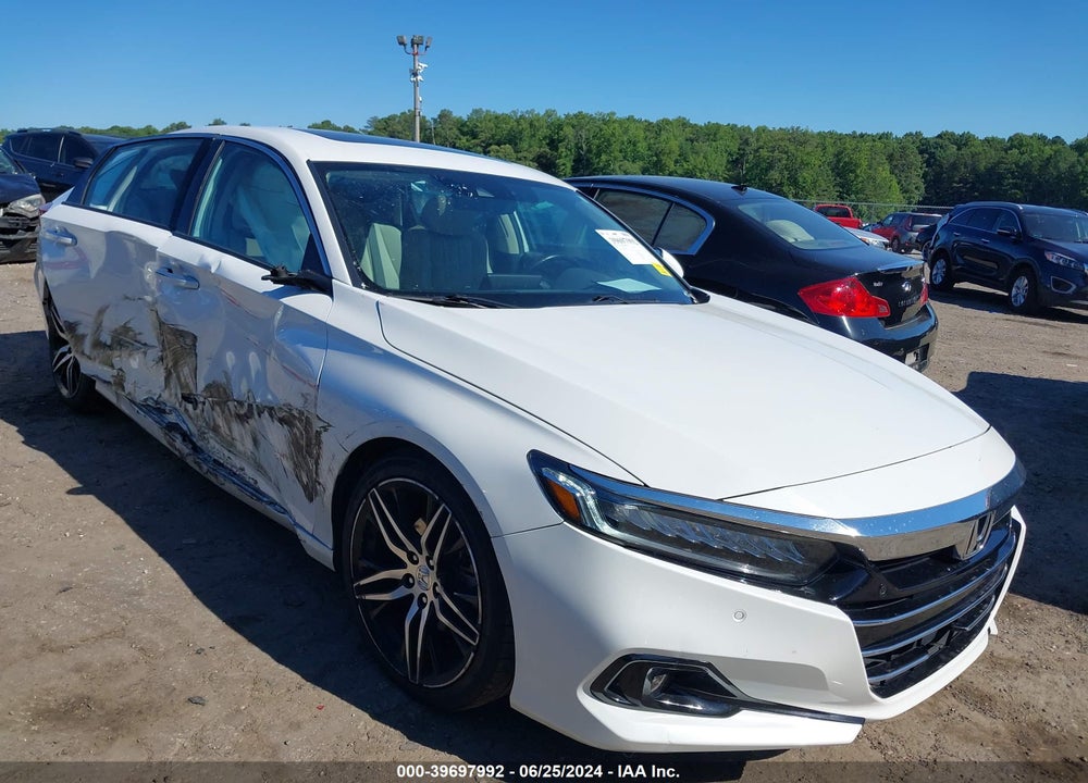 2021 HONDA ACCORD TOURING VIN: 1HGCV2F91MA006827