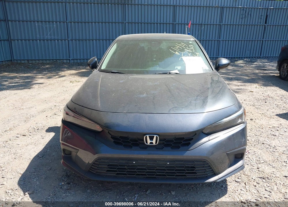 2022 HONDA CIVIC EX-L VIN: 19XFL1H79NE014339