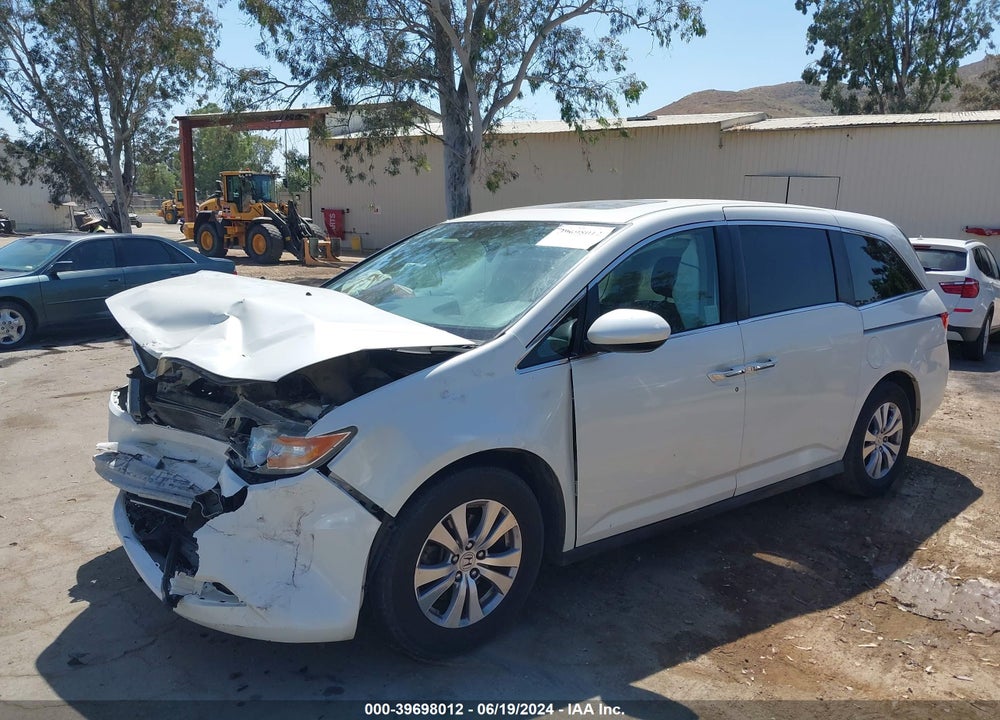 2016 HONDA ODYSSEY EX-L VIN: 5FNRL5H66GB099374