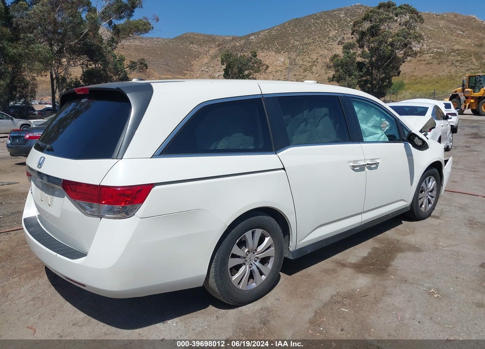2016 HONDA ODYSSEY EX-L VIN: 5FNRL5H66GB099374