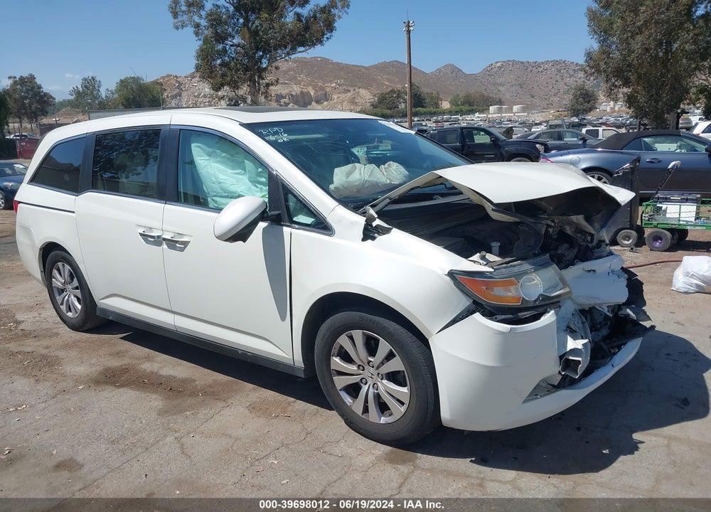 2016 HONDA ODYSSEY EX-L VIN: 5FNRL5H66GB099374