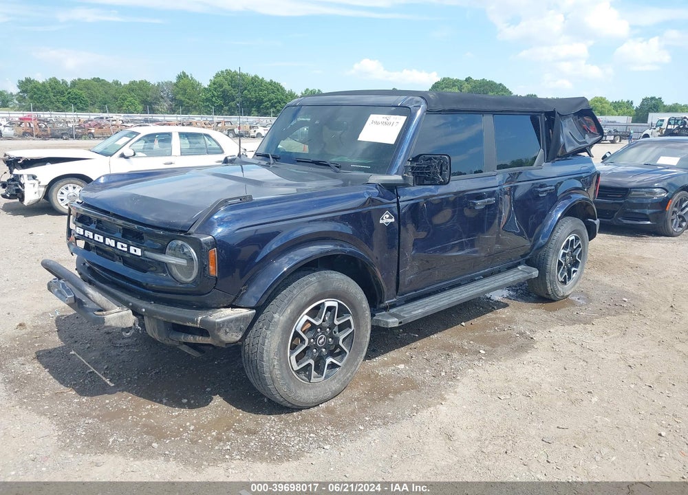 2021 FORD BRONCO OUTER BANKS VIN: 1FMDE5DHXMLA62375