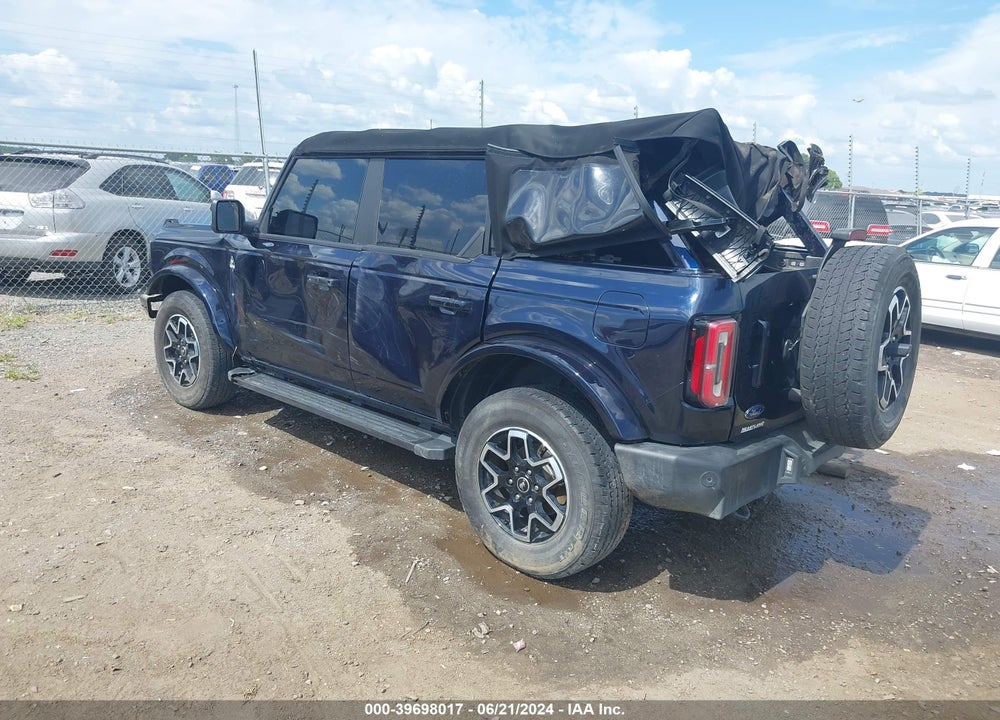 2021 FORD BRONCO OUTER BANKS VIN: 1FMDE5DHXMLA62375