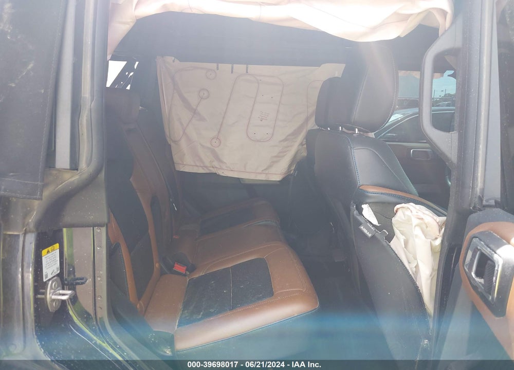 2021 FORD BRONCO OUTER BANKS VIN: 1FMDE5DHXMLA62375