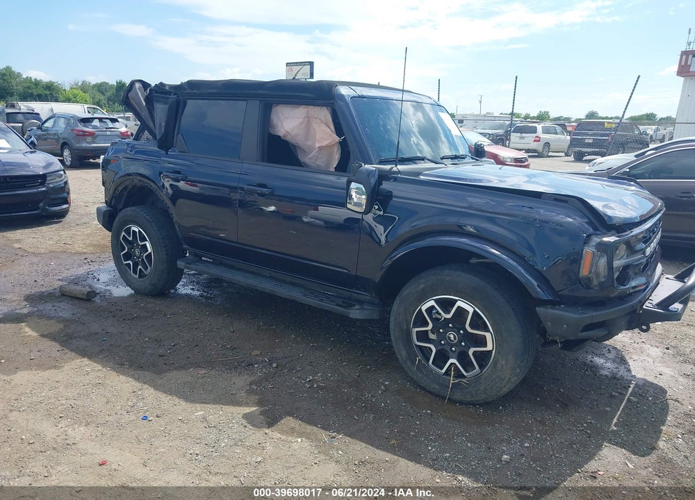 2021 FORD BRONCO OUTER BANKS VIN: 1FMDE5DHXMLA62375