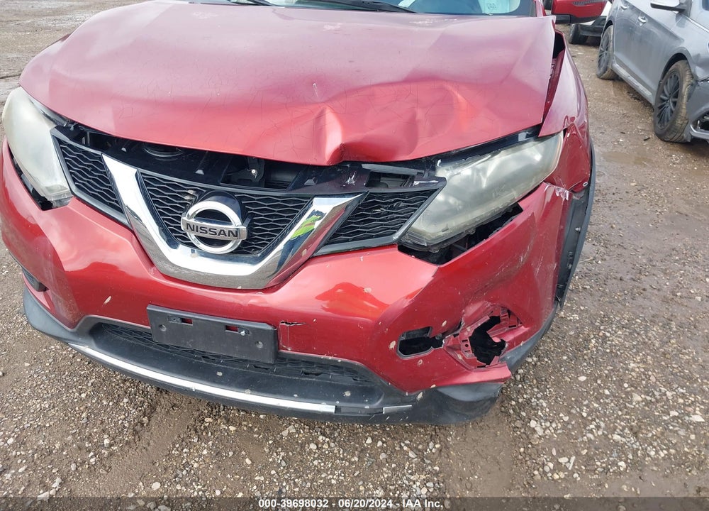 2016 NISSAN ROGUE SV VIN: KNMAT2MT6GP608313