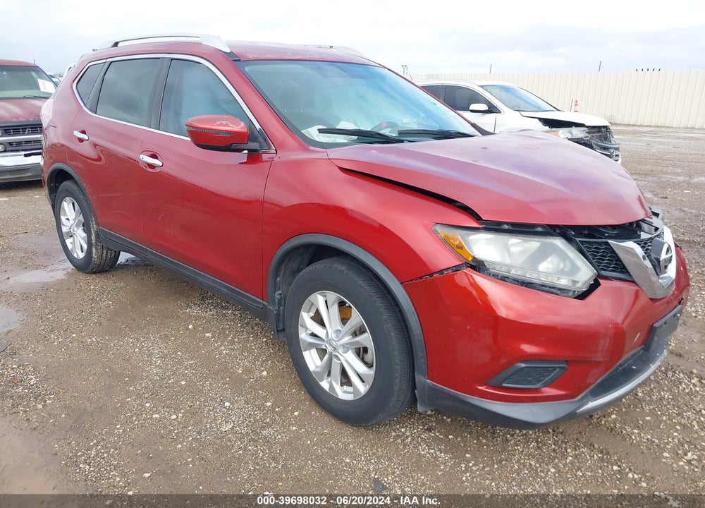 2016 NISSAN ROGUE SV VIN: KNMAT2MT6GP608313