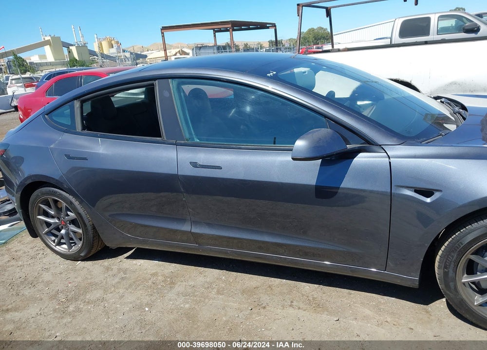 2021 TESLA MODEL 3 STANDARD RANGE PLUS REAR-WHEEL DRIVE VIN: 5YJ3E1EA8MF994698
