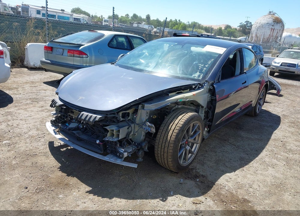 2021 TESLA MODEL 3 STANDARD RANGE PLUS REAR-WHEEL DRIVE VIN: 5YJ3E1EA8MF994698