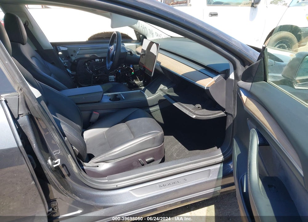 2021 TESLA MODEL 3 STANDARD RANGE PLUS REAR-WHEEL DRIVE VIN: 5YJ3E1EA8MF994698