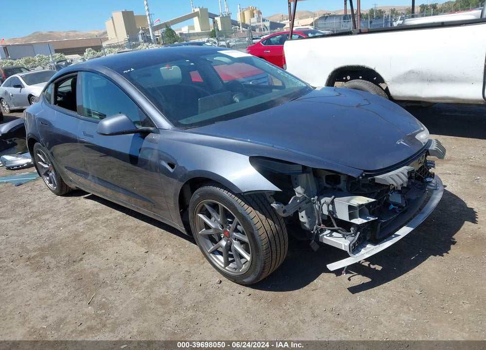 2021 TESLA MODEL 3 STANDARD RANGE PLUS REAR-WHEEL DRIVE VIN: 5YJ3E1EA8MF994698