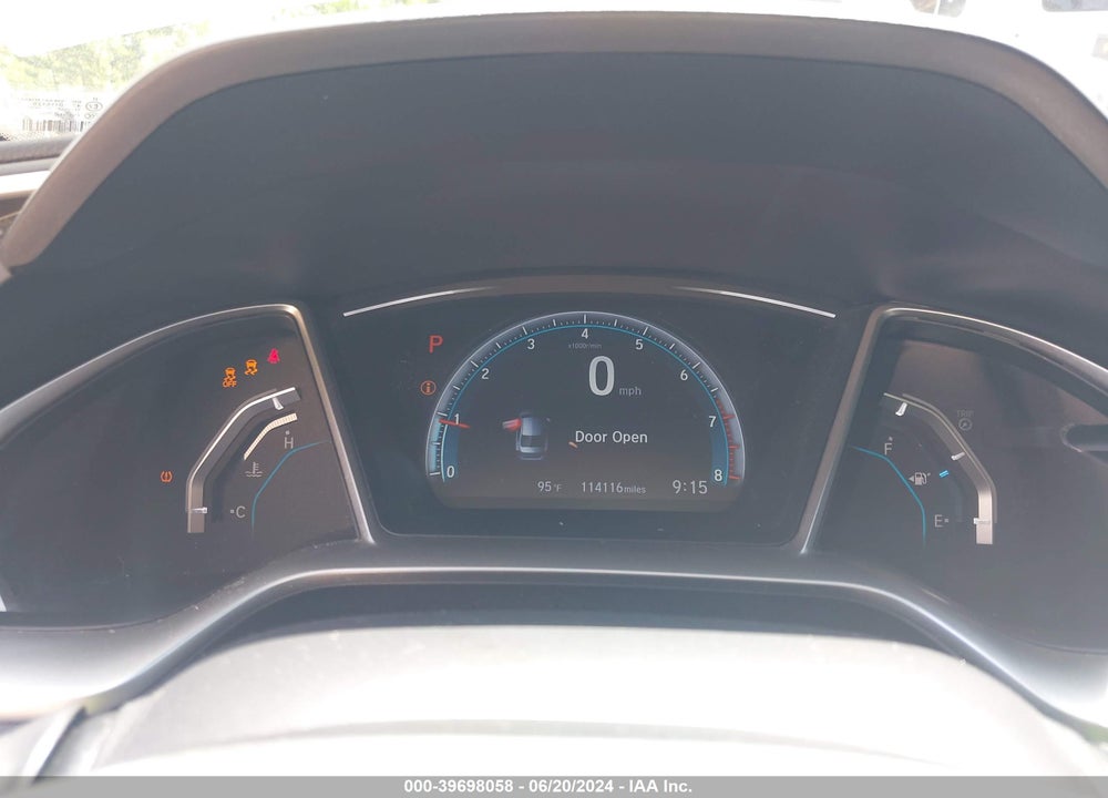 2018 HONDA CIVIC EX VIN: 19XFC2F73JE031723