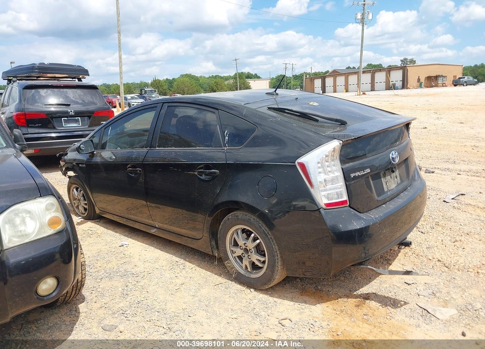 2010 TOYOTA PRIUS III VIN: JTDKN3DU9A0160355