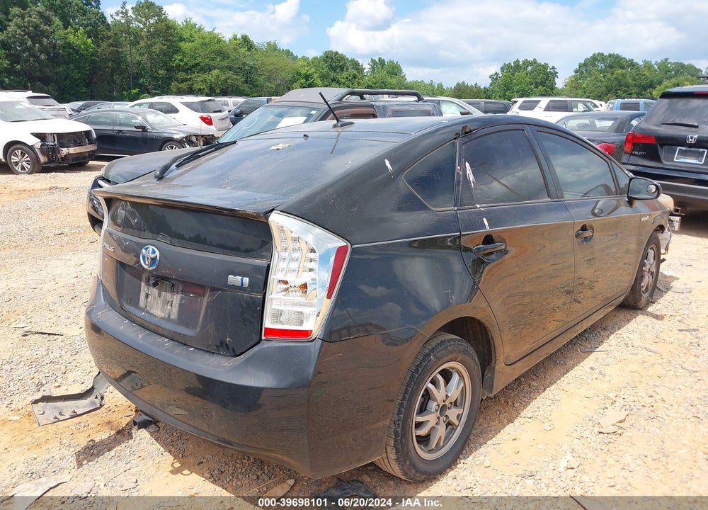 2010 TOYOTA PRIUS III VIN: JTDKN3DU9A0160355
