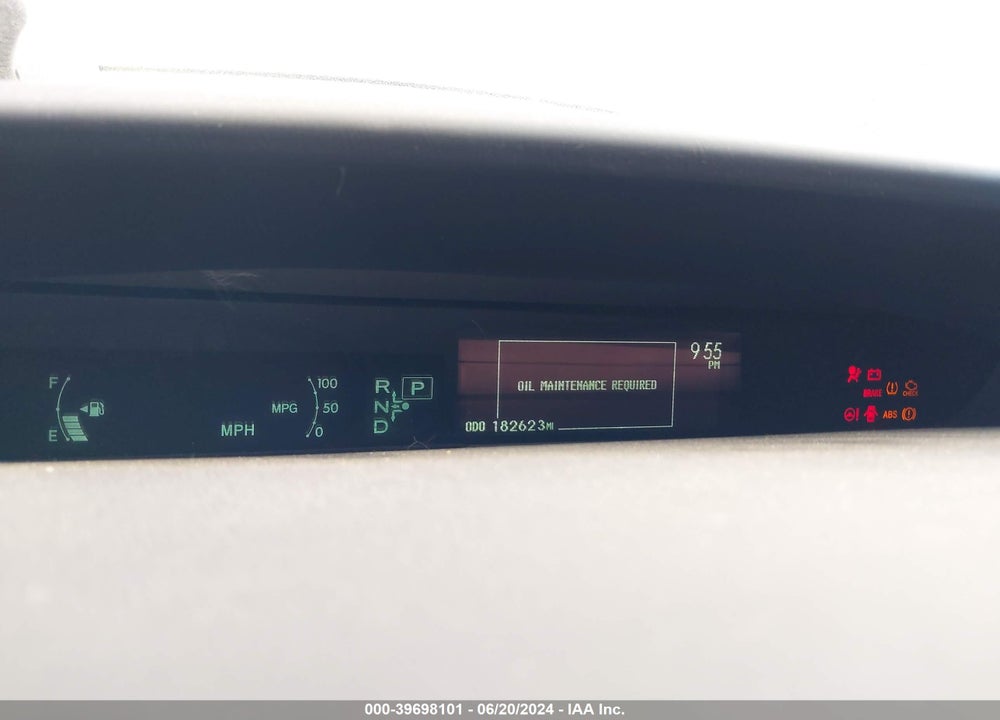 2010 TOYOTA PRIUS III VIN: JTDKN3DU9A0160355