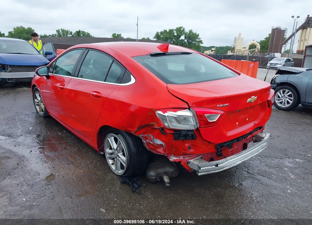 2016 CHEVROLET CRUZE LT AUTO VIN: 1G1BE5SM7G7309448