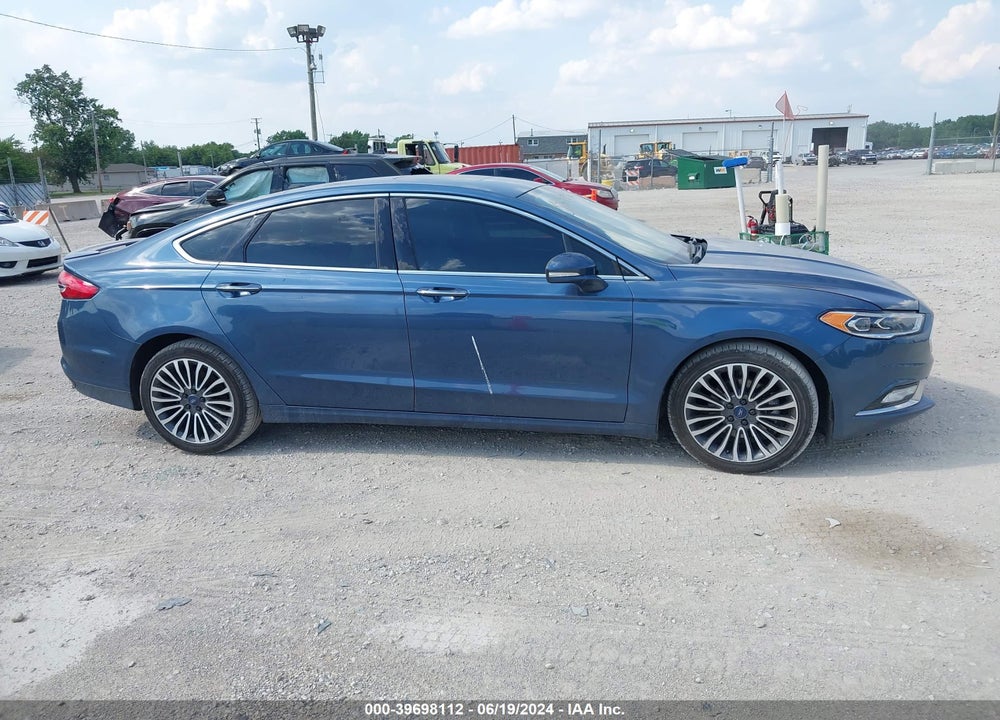 2018 FORD FUSION TITANIUM VIN: 3FA6P0D96JR205893