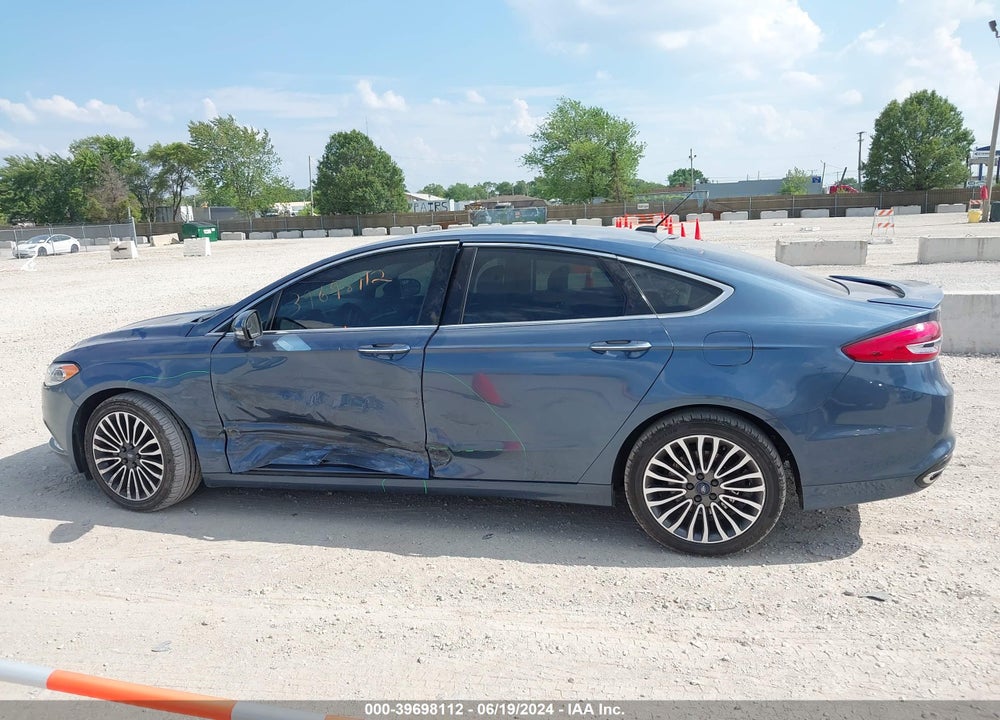 2018 FORD FUSION TITANIUM VIN: 3FA6P0D96JR205893