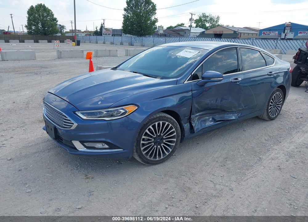 2018 FORD FUSION TITANIUM VIN: 3FA6P0D96JR205893
