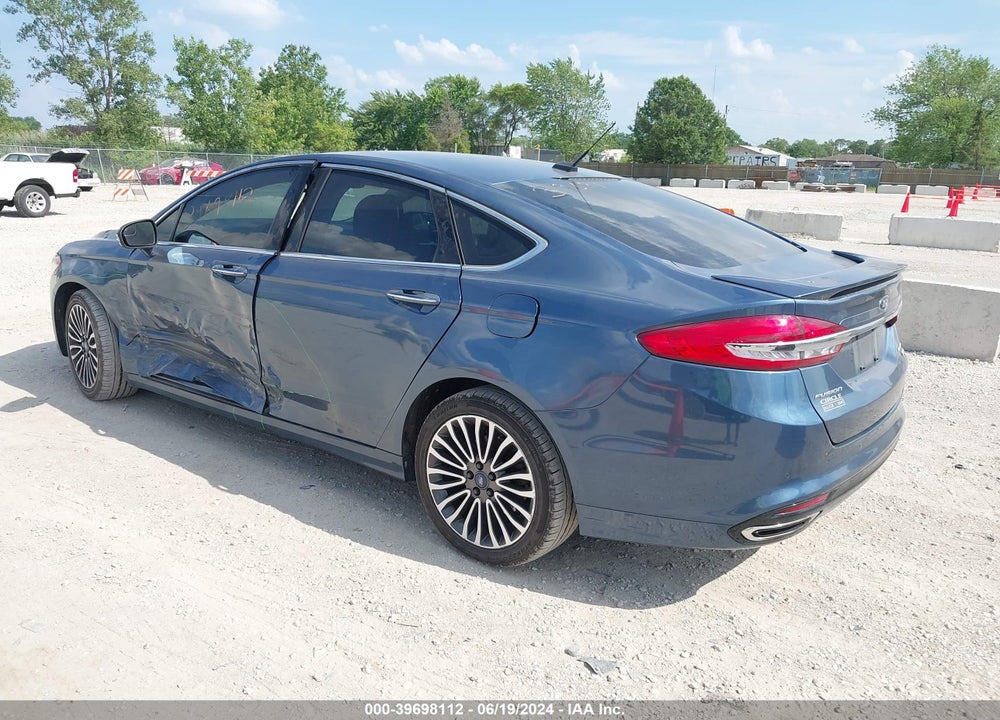 2018 FORD FUSION TITANIUM VIN: 3FA6P0D96JR205893