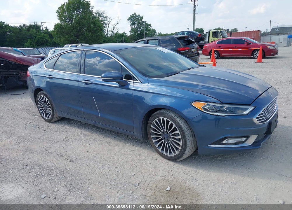 2018 FORD FUSION TITANIUM VIN: 3FA6P0D96JR205893