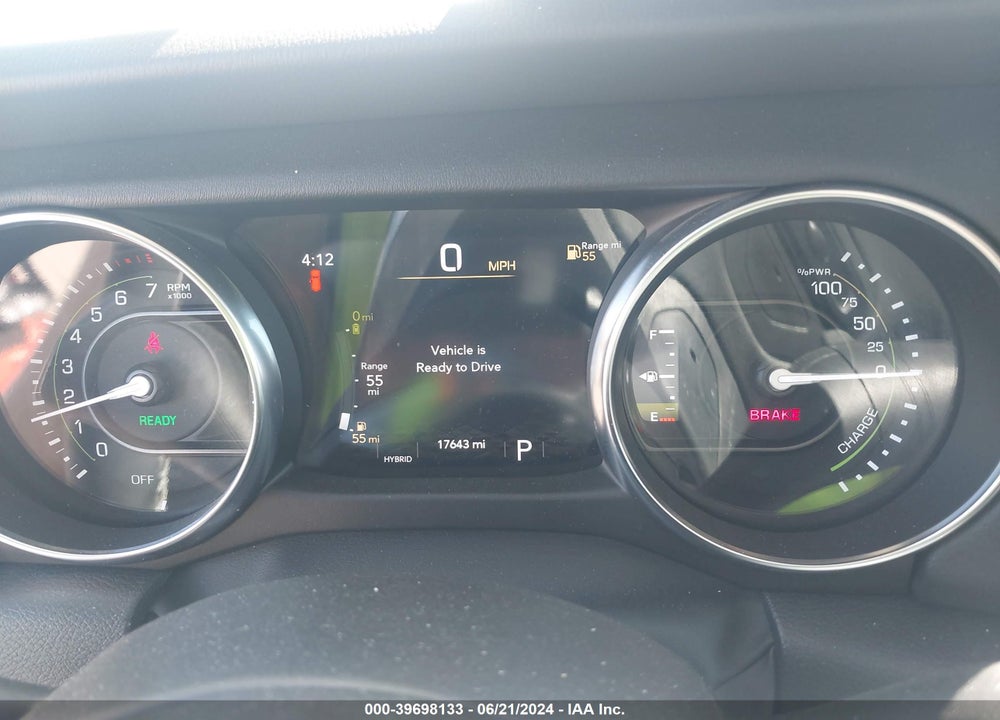 2023 JEEP WRANGLER 4XE SAHARA 4X4 VIN: 1C4JJXP61PW646501