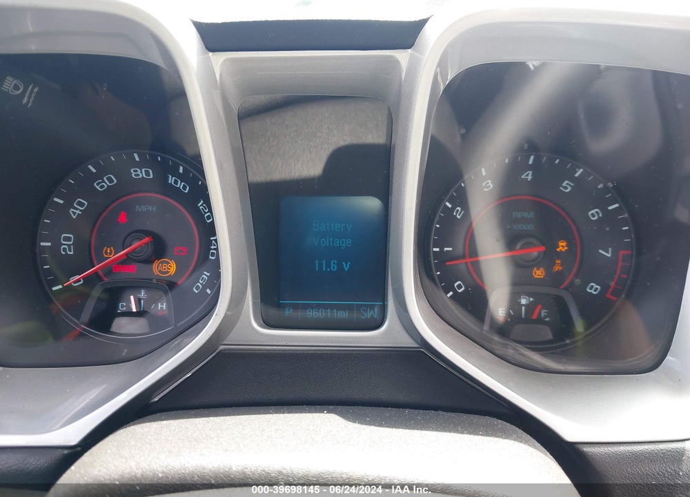 2015 CHEVROLET CAMARO 1LT VIN: 2G1FD1E37F9287657