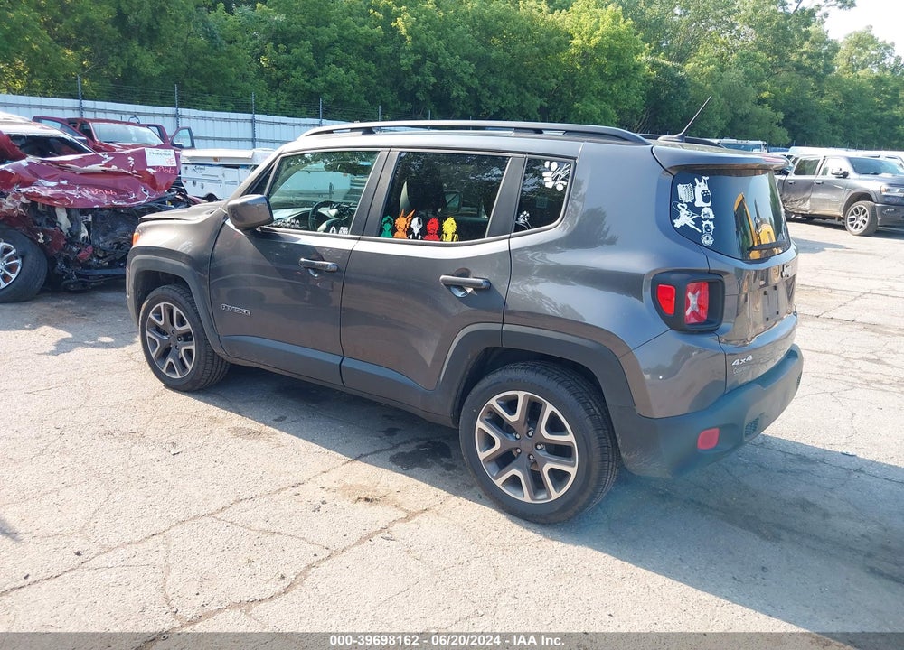 2017 JEEP RENEGADE LATITUDE 4X4 VIN: ZACCJBBB4HPF55804