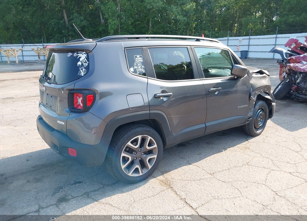 2017 JEEP RENEGADE LATITUDE 4X4 VIN: ZACCJBBB4HPF55804